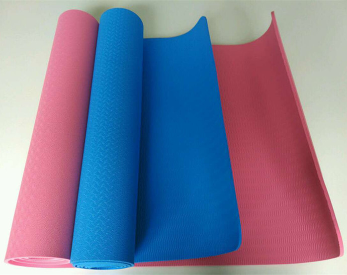 Colorful TPE yoga mat 4-10mm